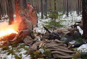 реконструкция в рамках Фестиваля "Зимняя война"